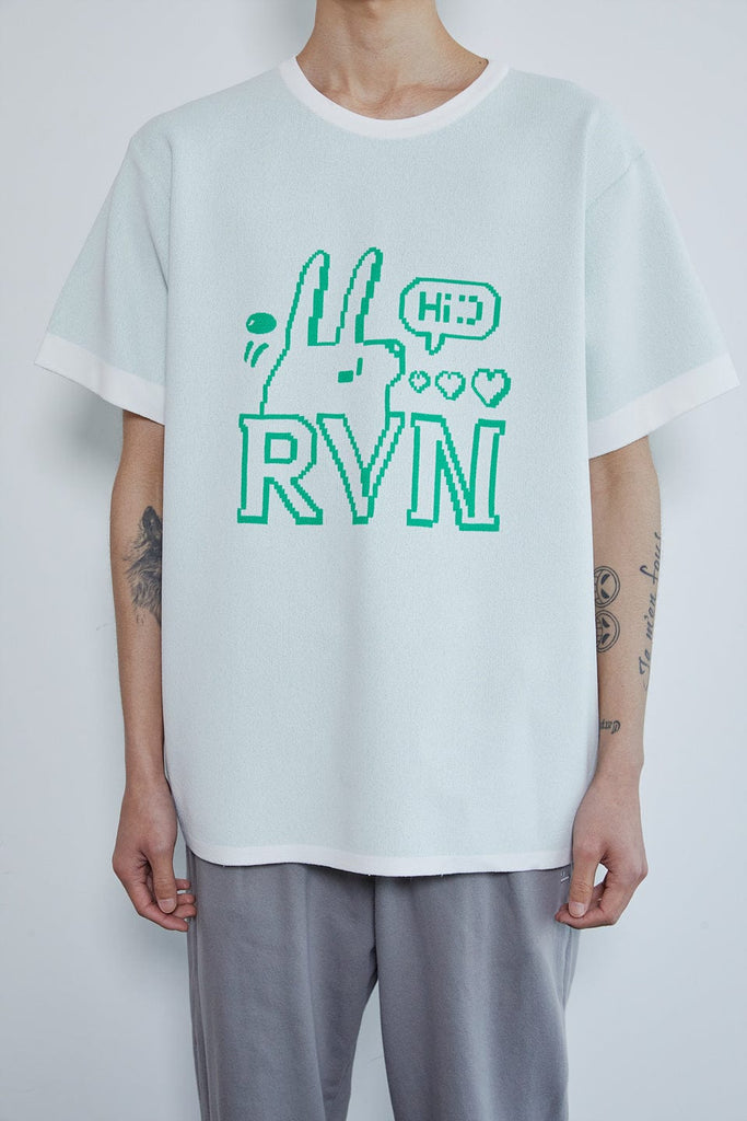 RVN Pullover L 제이 래빗 오버사이즈 티셔츠