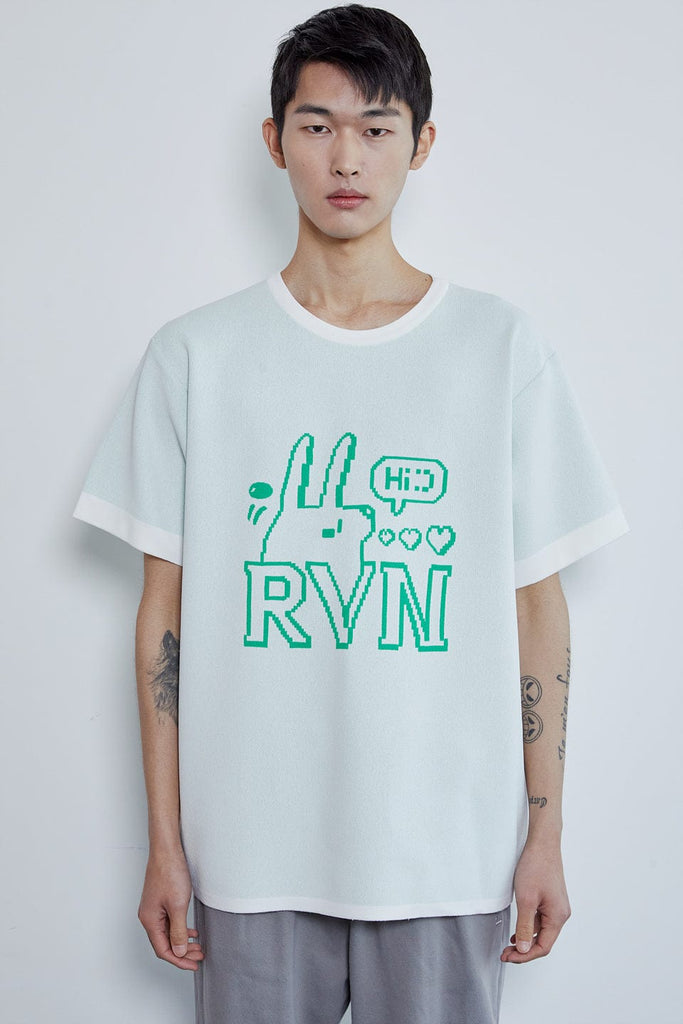 RVN Pullover L 제이 래빗 오버사이즈 티셔츠