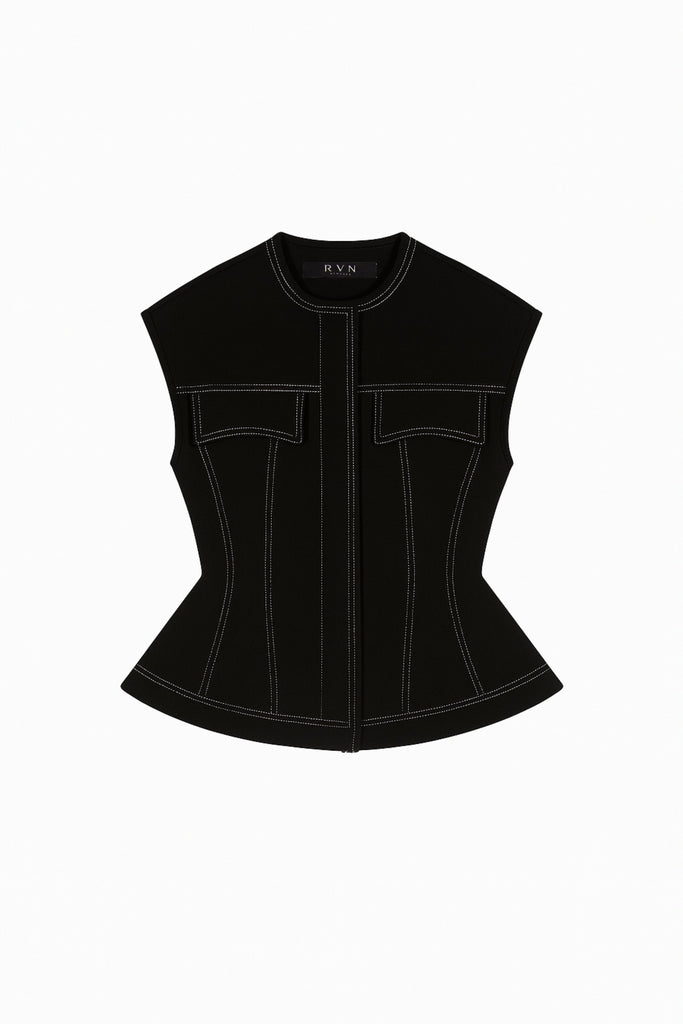 RVN Vest 스텔라 페플럼 베스트