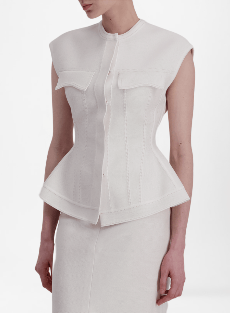RVN Vest 스텔라 페플럼 베스트(단품-2차 프리오더)
